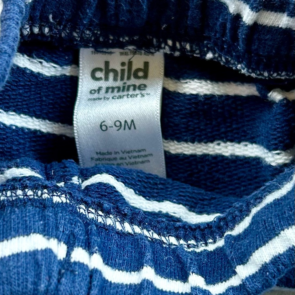 Mixed Kids Shorts Collection - Blue, Gray, Plaid size 6-9 Months - Picture 7 of 7